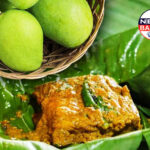 কাঁচা আমে তো কাসুন্দি, টক ডাল, চাটনি অনেকবার খেয়েছেন—এবার ভাতের সঙ্গী হোক কাঁচা আমের পাতুরি!