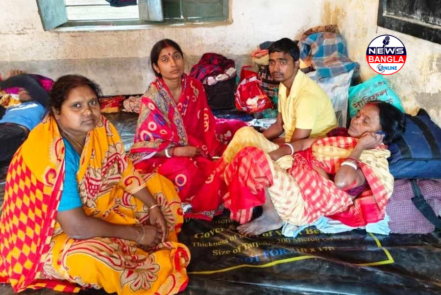 পুলিশের আশ্বাসেও শিবিরবাসীরা ঘরে ফিরতে রাজি নয়