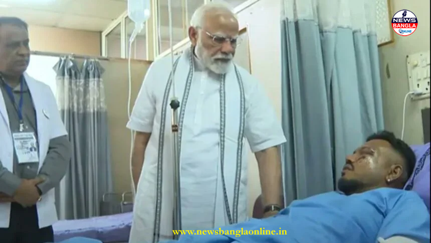 আহমেদাবাদ বিমান দুর্ঘটনা: অলৌকিকভাবে প্রাণে বেঁচে গেলেন ১১এ সিটের যাত্রী রমেশ বিশ্বাসকুমার