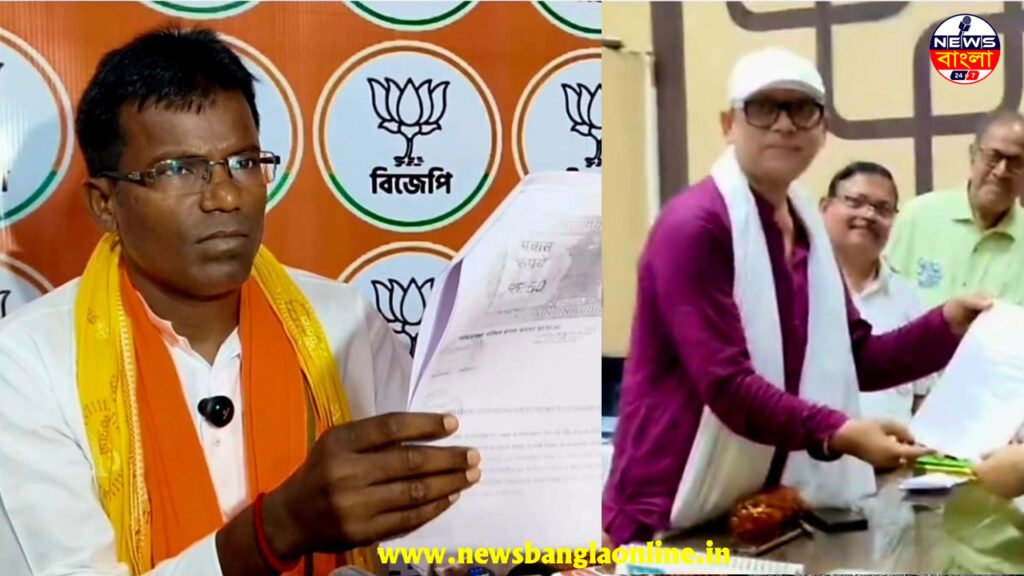 হলফনামায় তথ্য গোপনের অভিযোগ, মেদিনীপুরে তৃণমূল প্রার্থীর মনোনয়ন বাতিলের দাবি বিজেপির